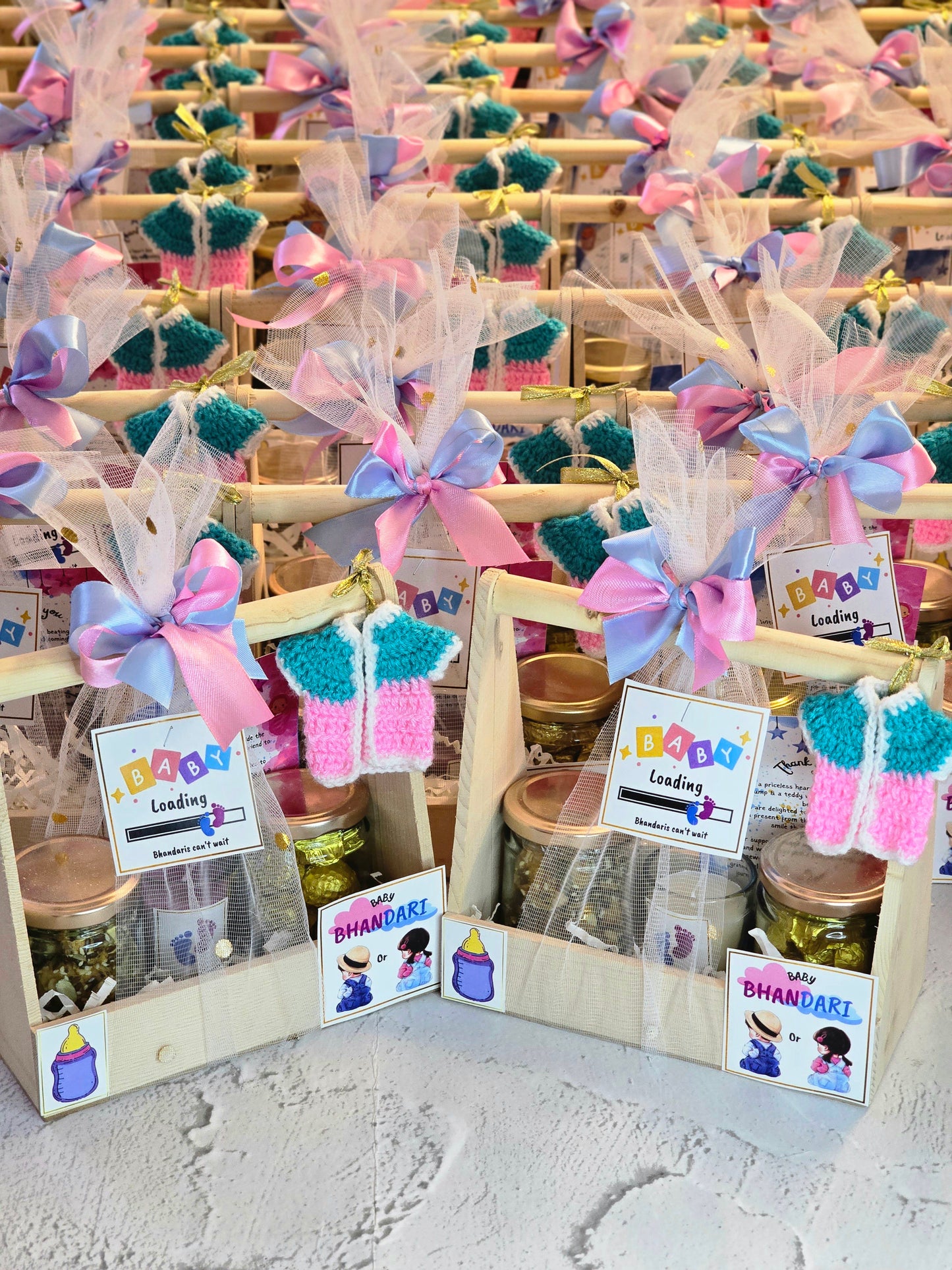 Baby Shower Cart Hampers