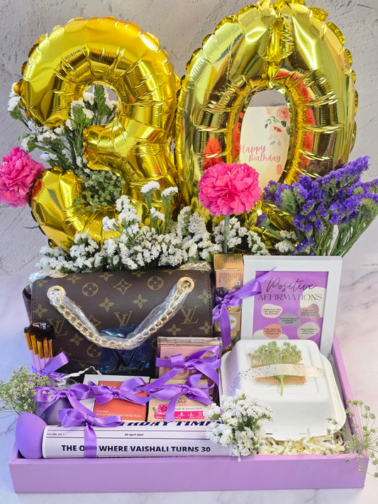 Élan Birthday Tray Hamper