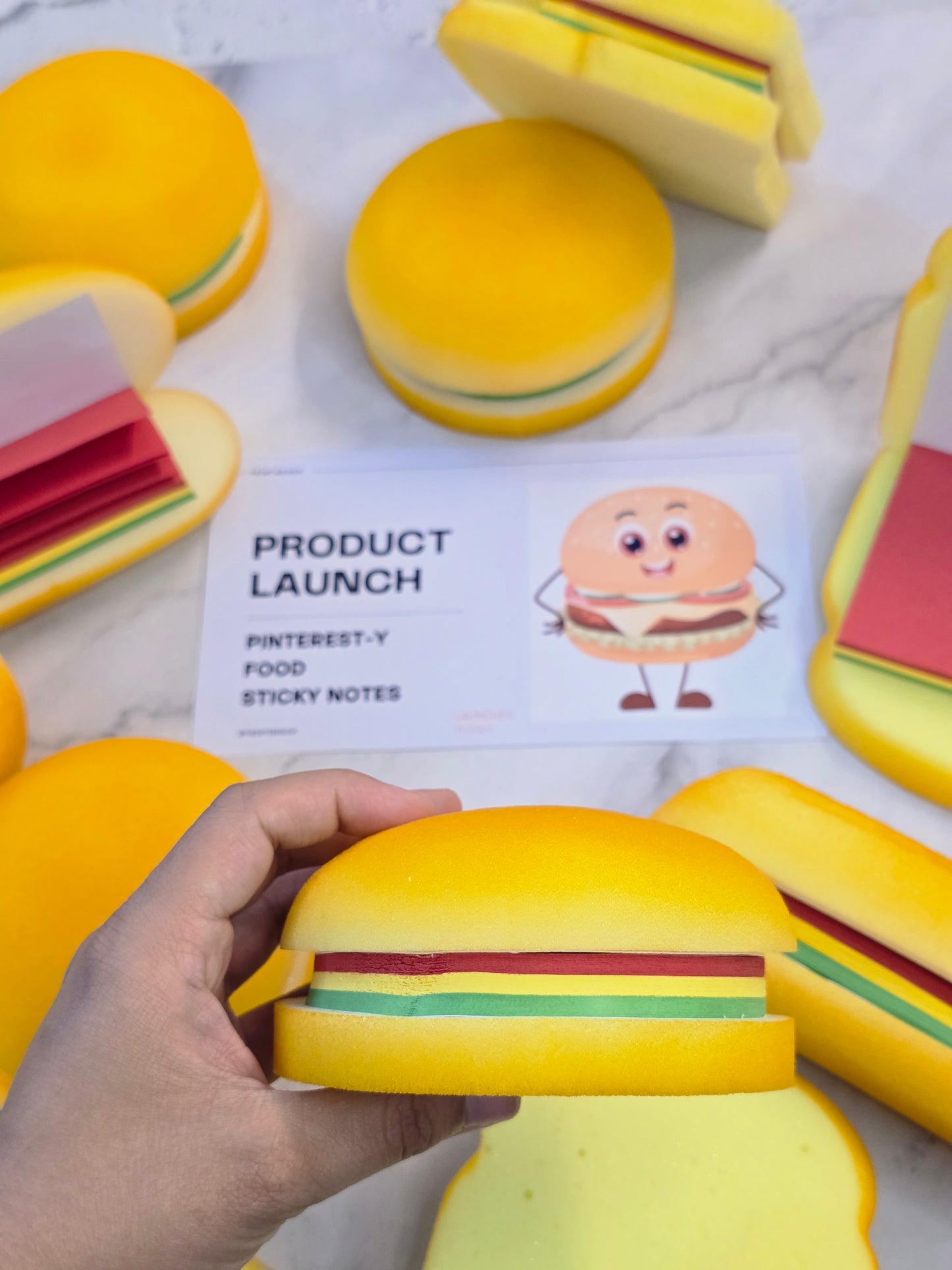 Burger, Sandwich & Hot Dog Notepad