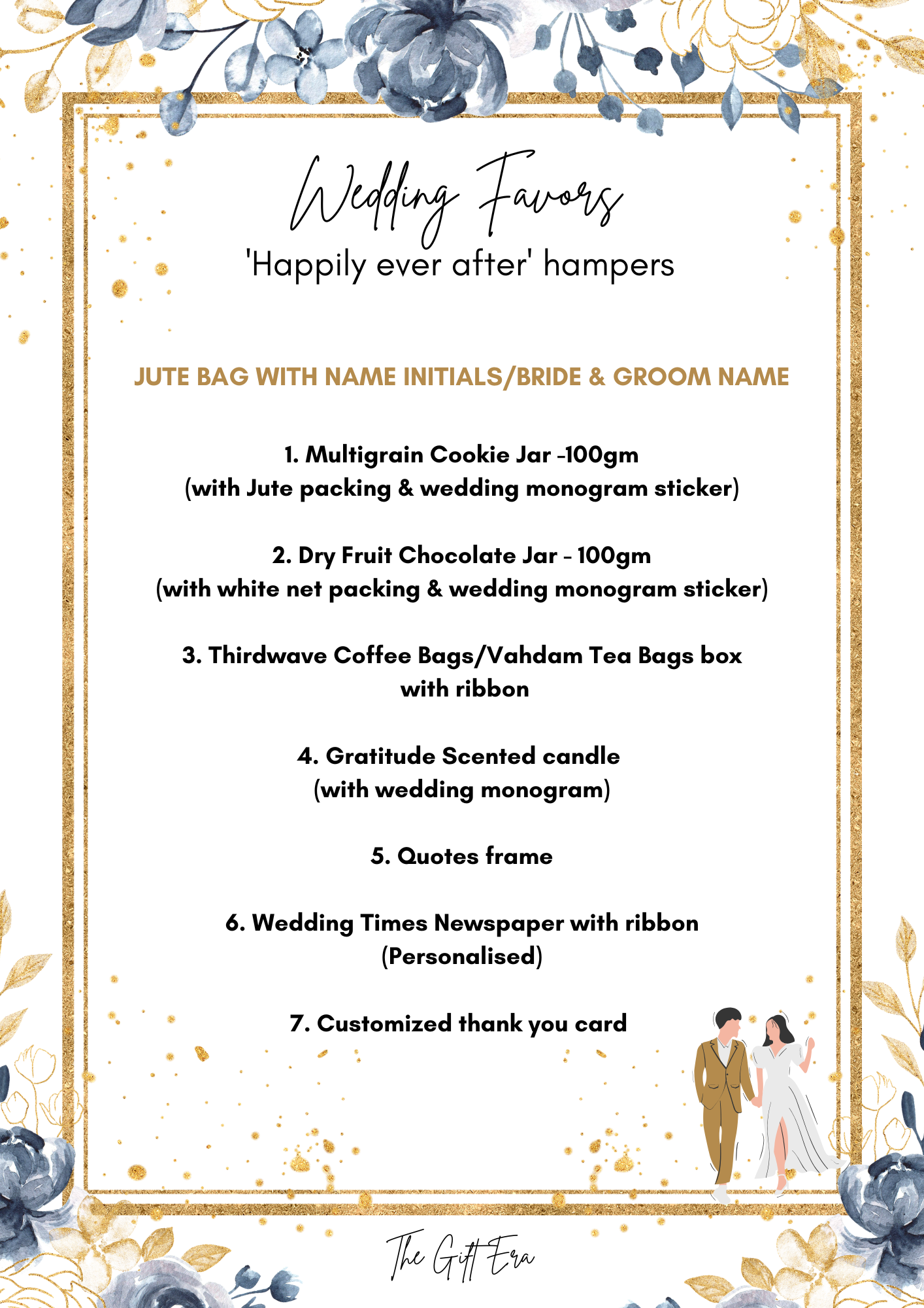 'Happily Ever After' Wedding Return Favors