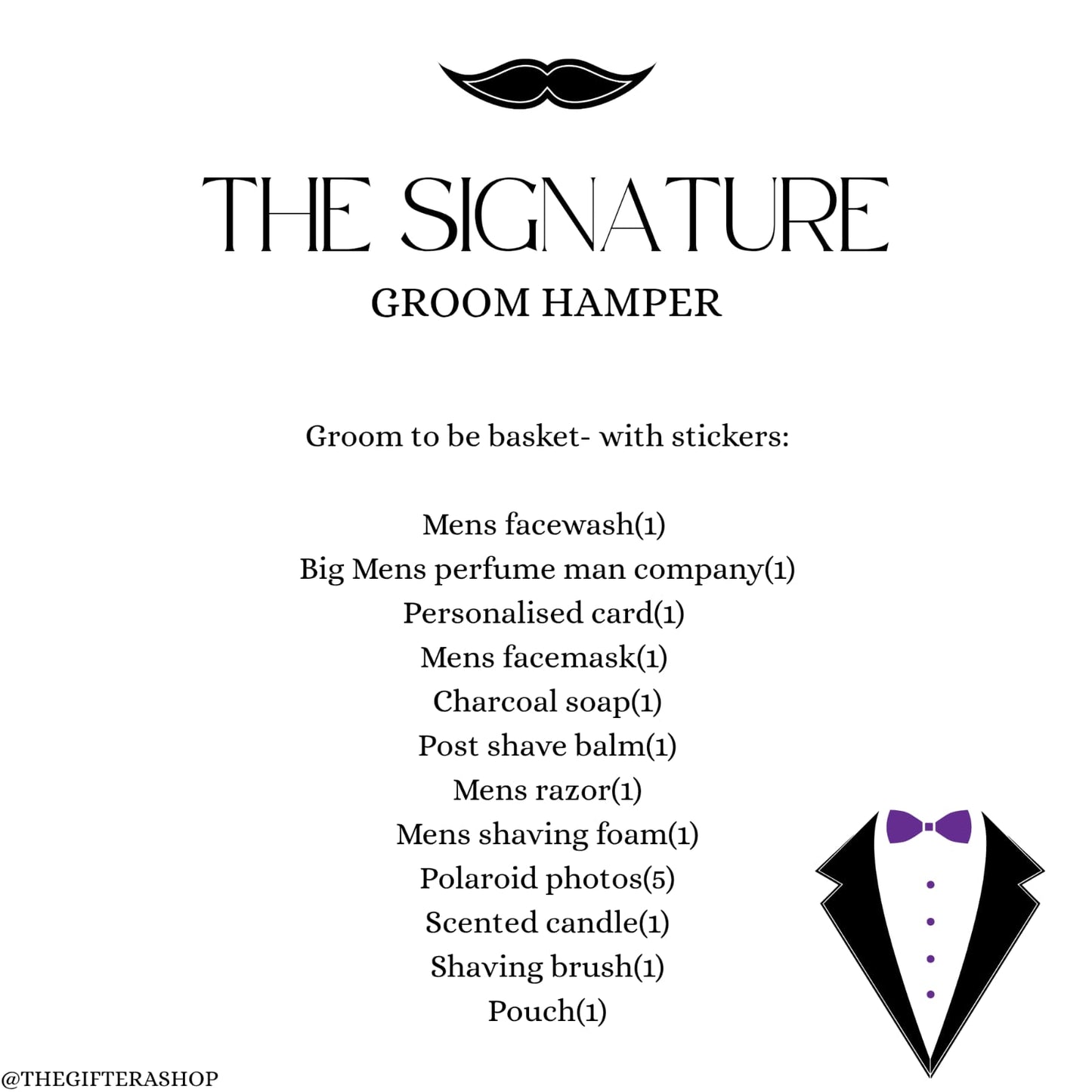 The Signature Groom Hamper