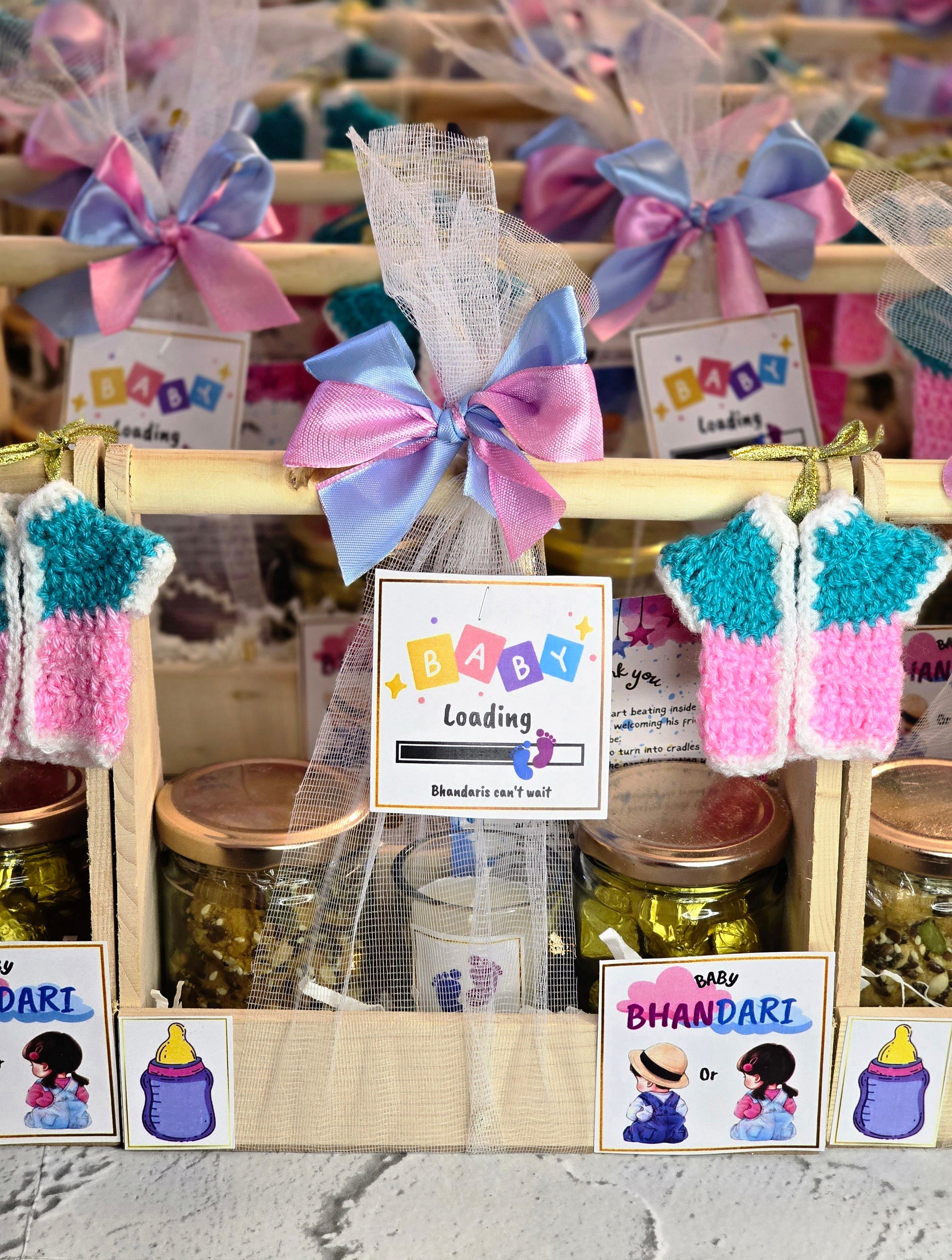 Baby Shower Cart Hampers
