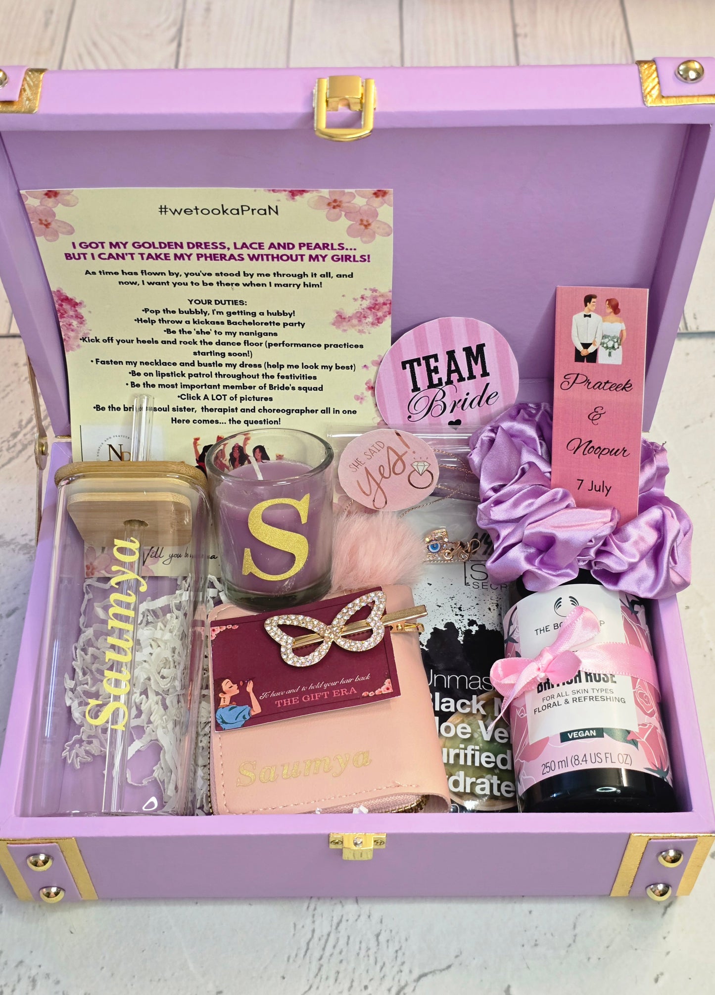 Dream Glow Bridesmaid Hamper