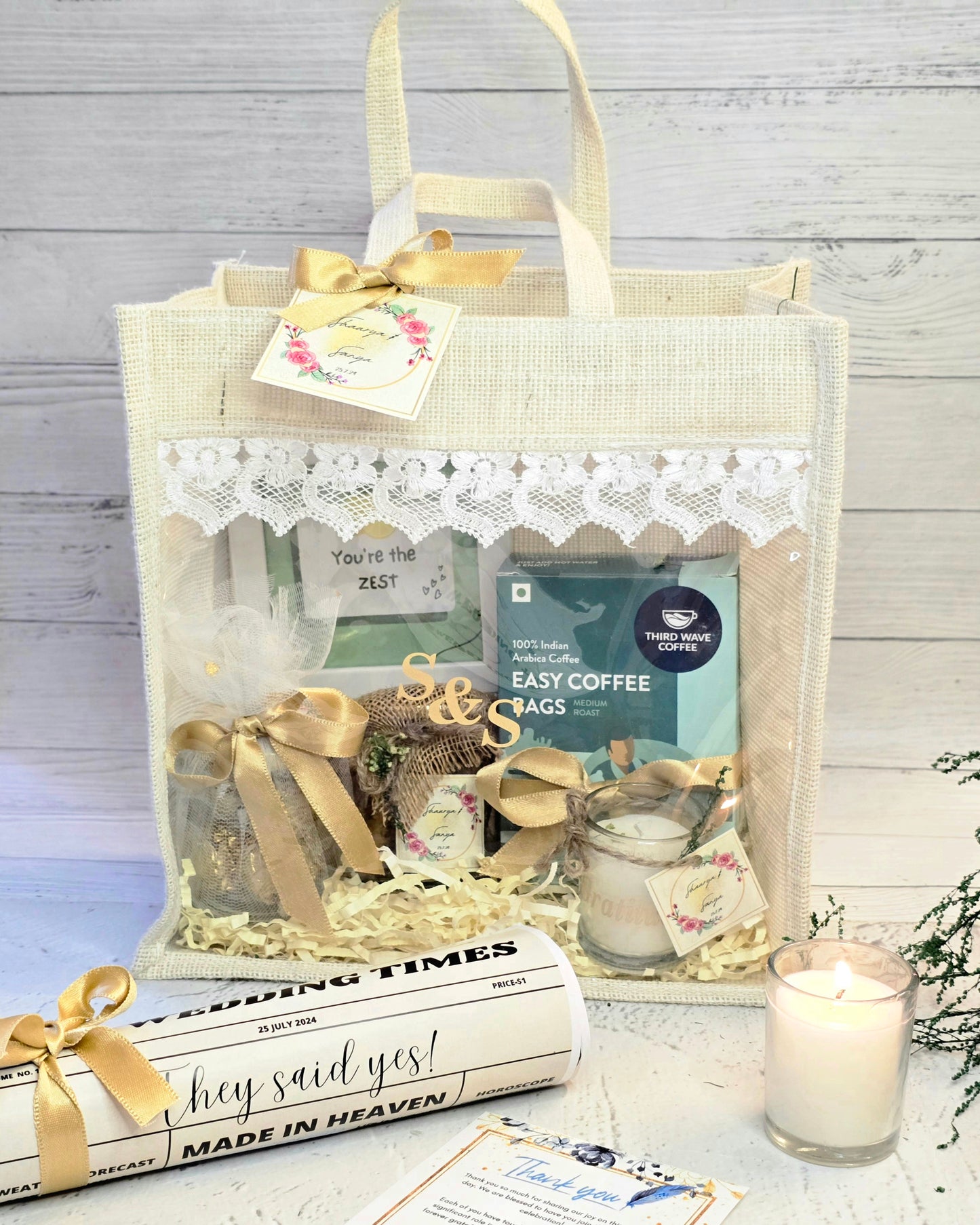 'Happily Ever After' Wedding Return Favors