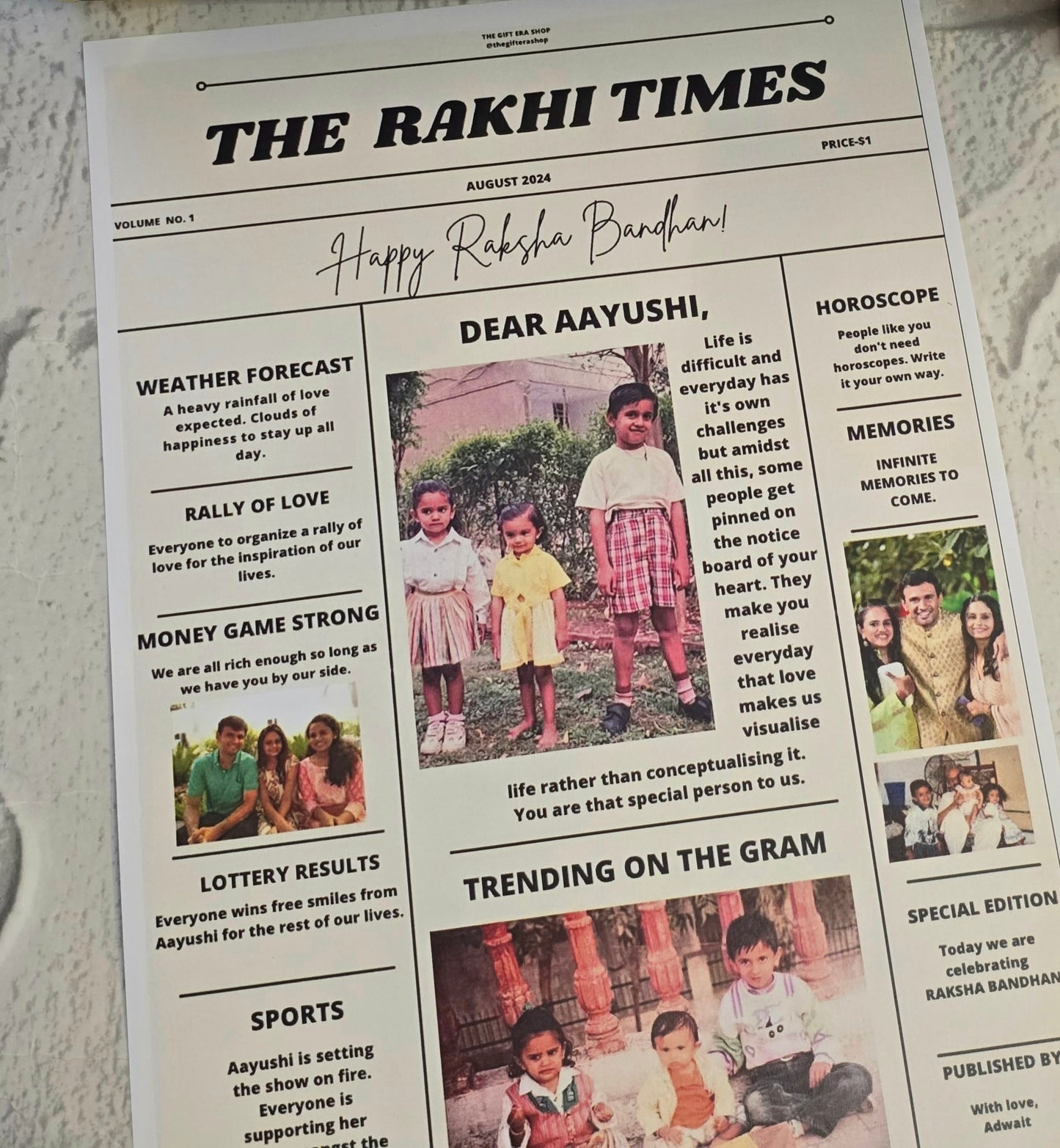 Dear Sister Rakhi hamper