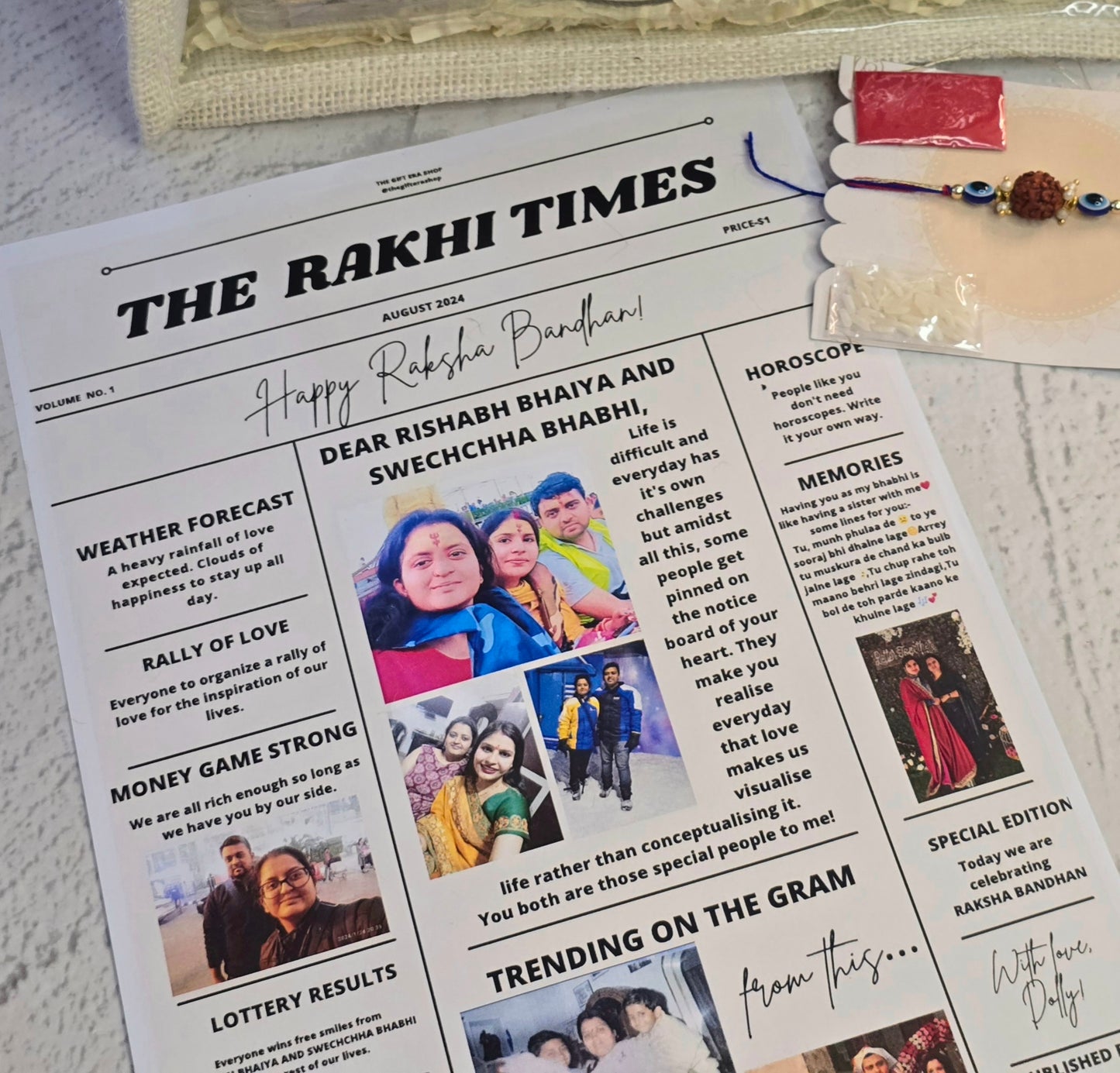 Dear Brother Rakhi Hamper