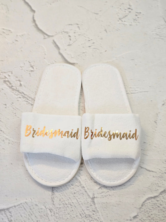Bridesmaid Slippers