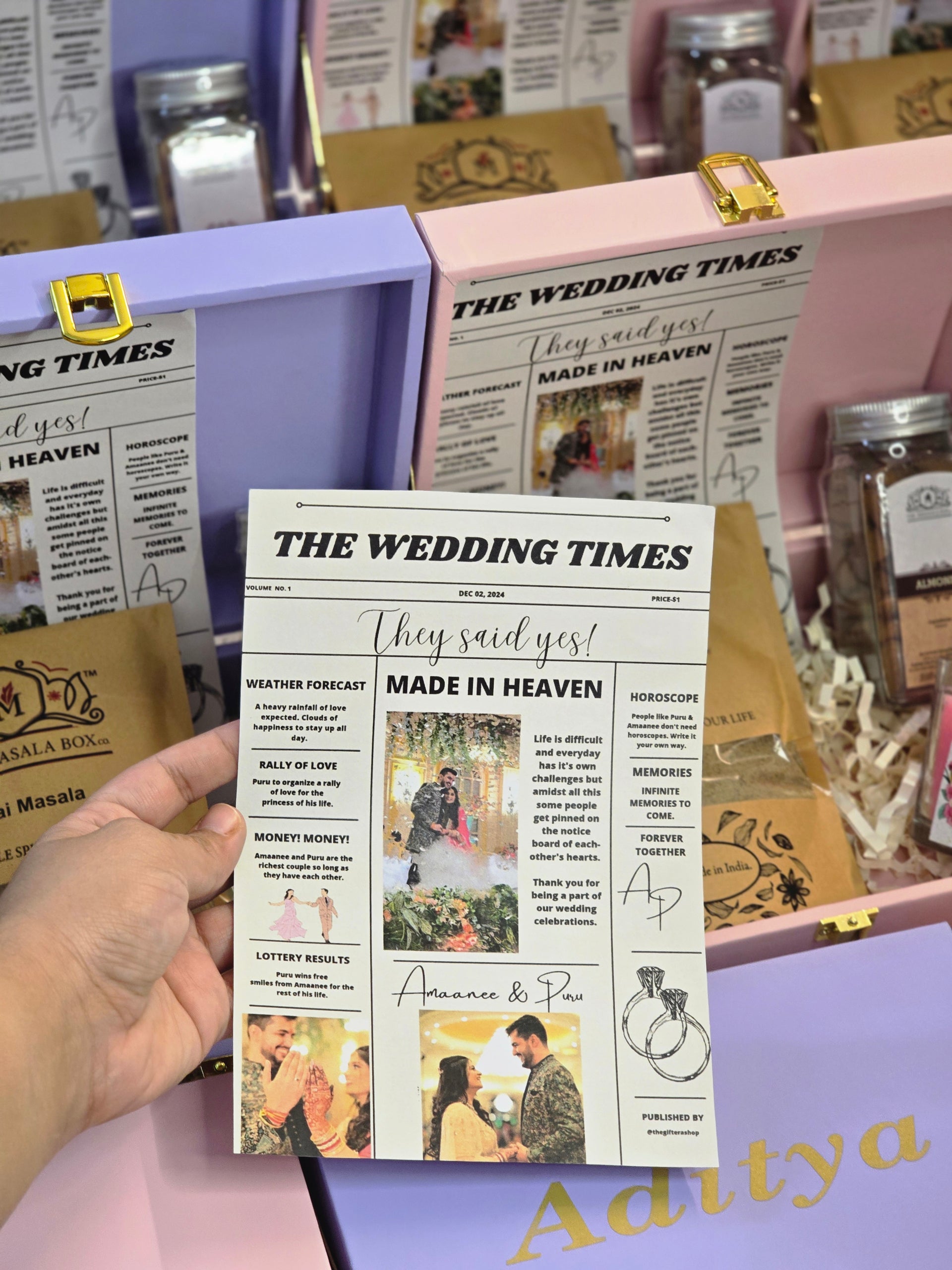 Wedding Newspaper