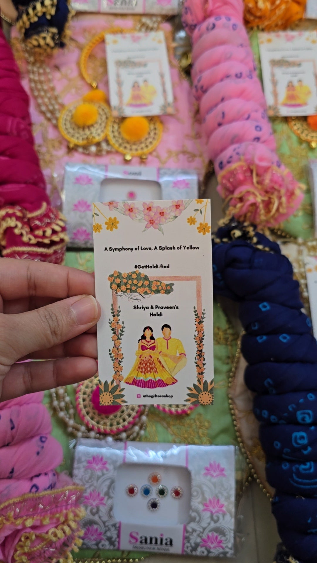 Shringaar: Haldi & Mehndi Potli Favors