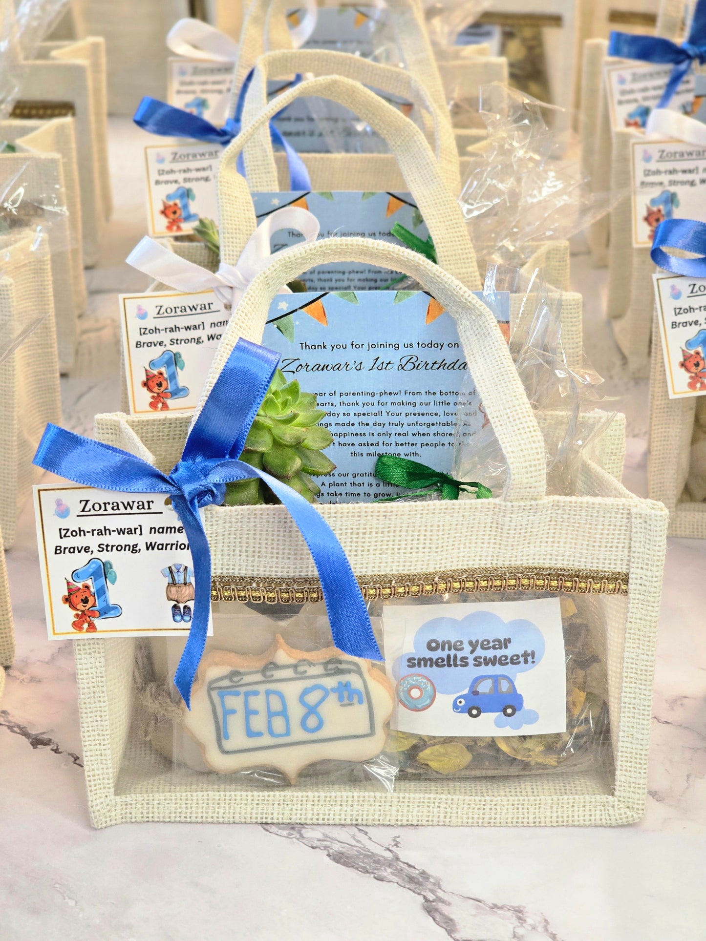 First Birthday Return Favors