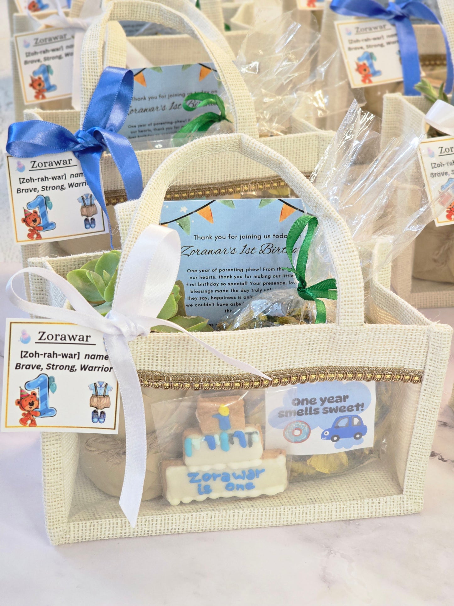 First Birthday Return Favors