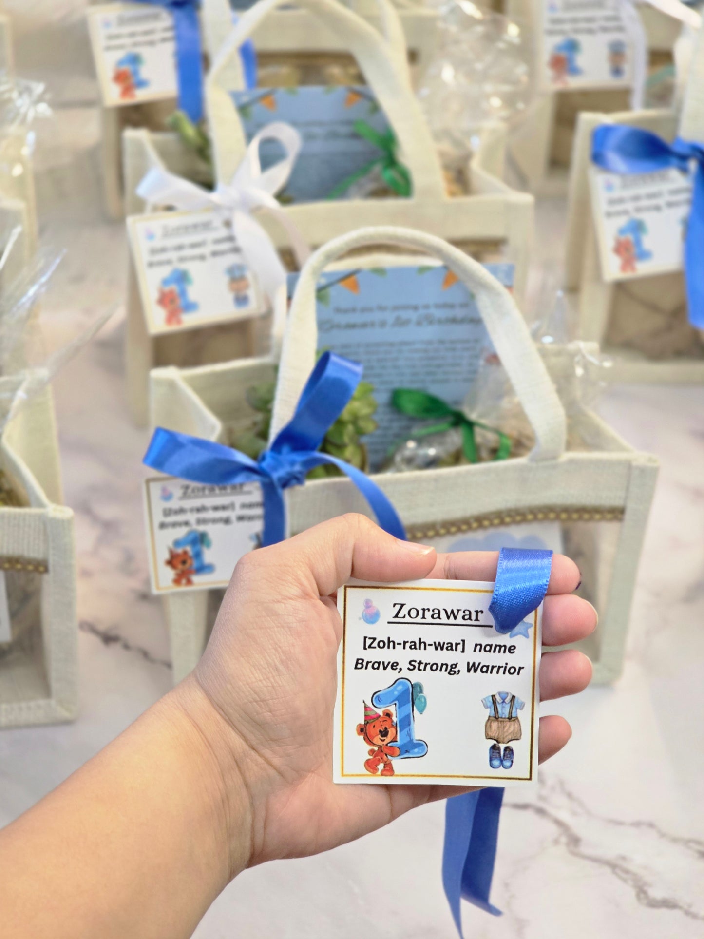 First Birthday Return Favors