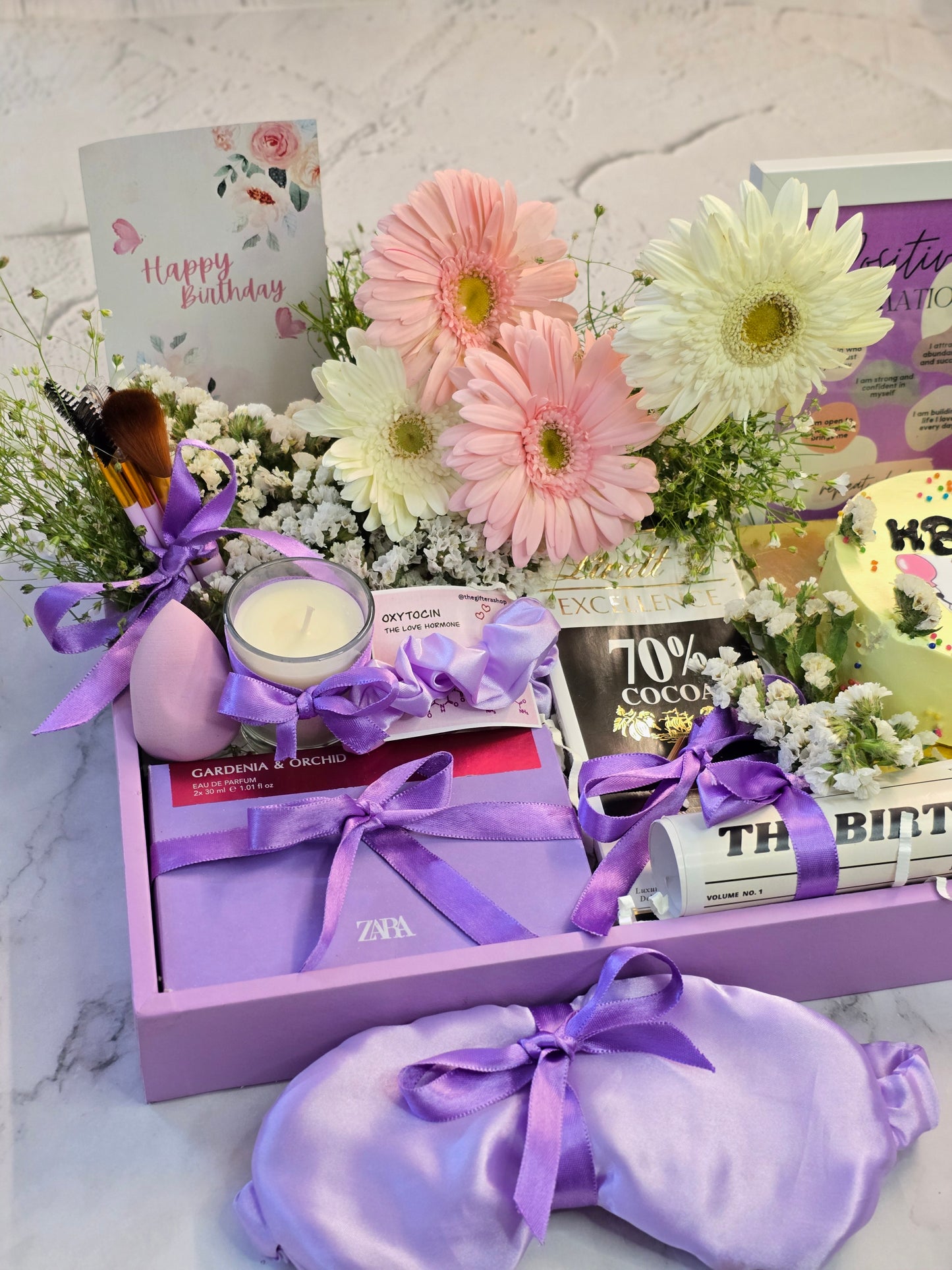 Luxe Birthday Tray hamper