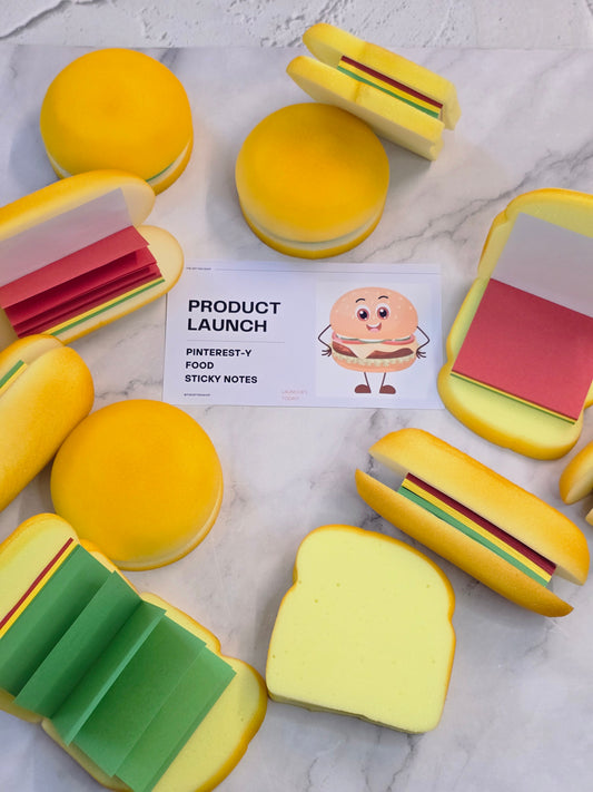 Burger, Sandwich & Hot Dog Notepad