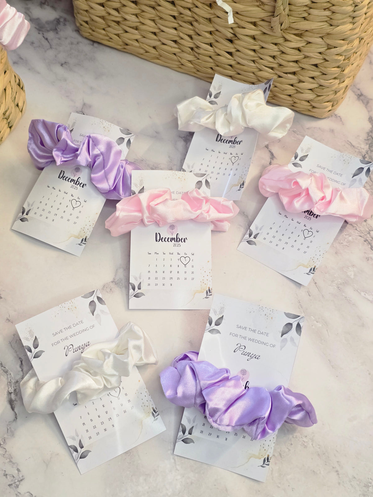 La Fleur Luxury Bridesmaid Basket