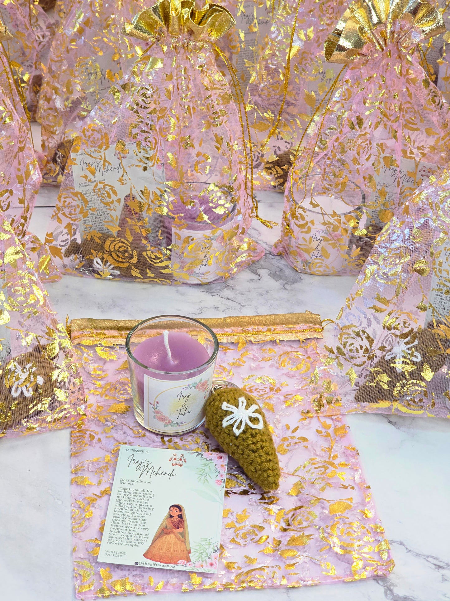 Crochet Cutie Mehndi Hamper