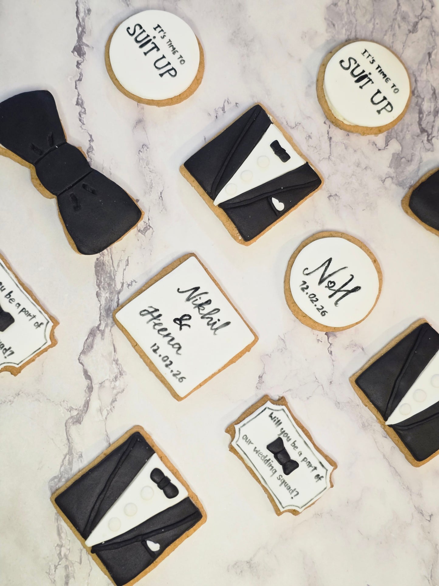 Groom Squad Cookies