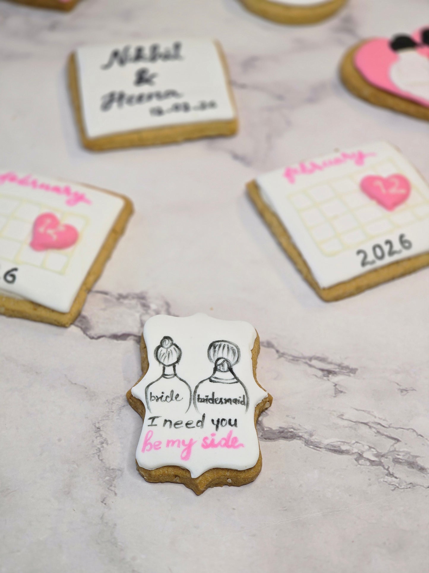 Delicia Bridesmaid Cookies