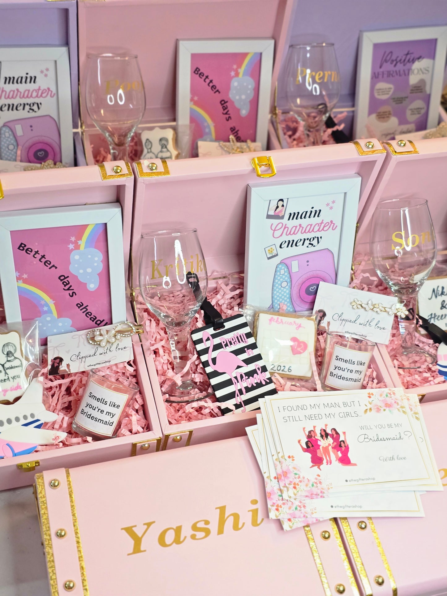 Affordable bridesmaid hamper 1