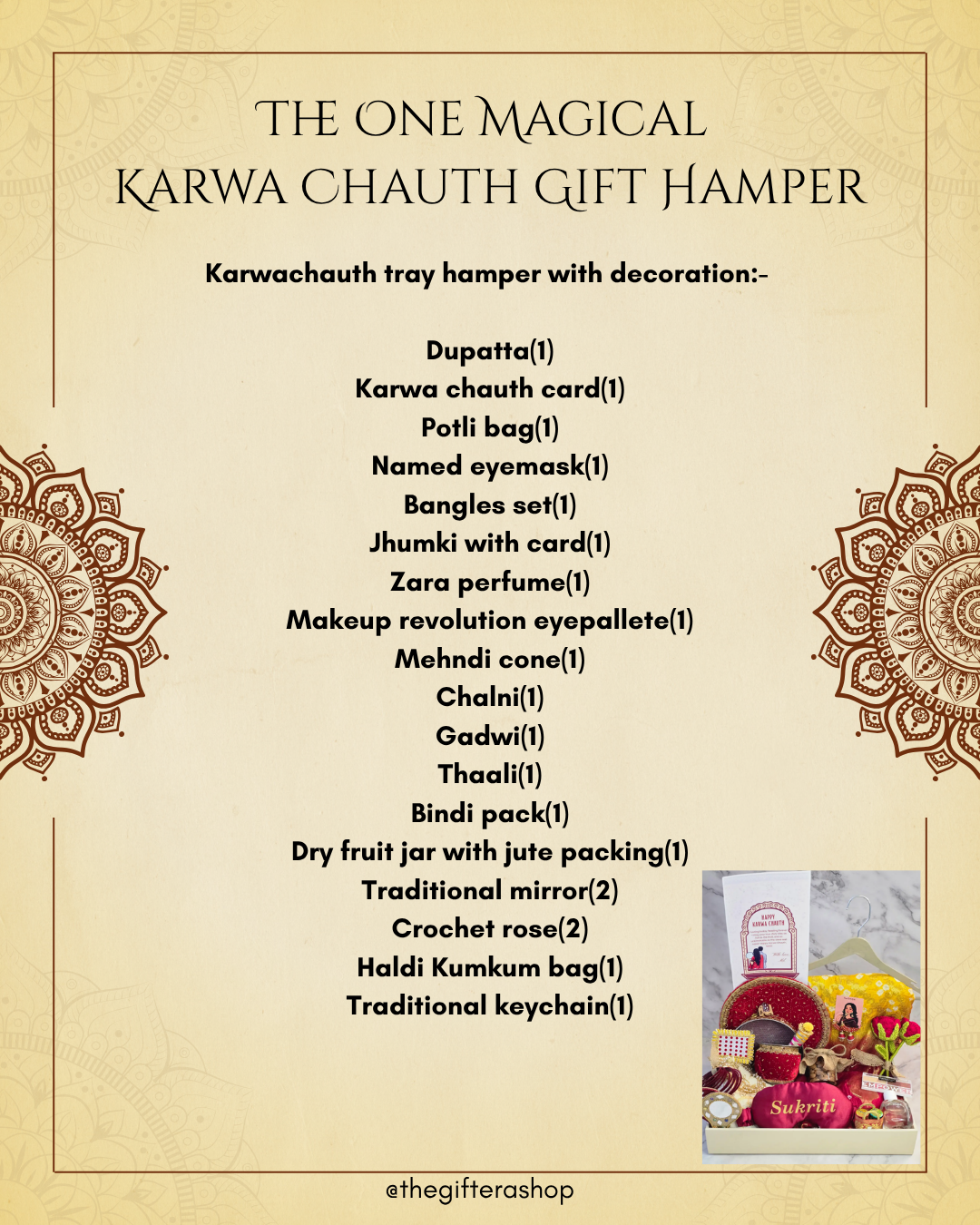 The One Magical Karwa Chauth Gift Hamper
