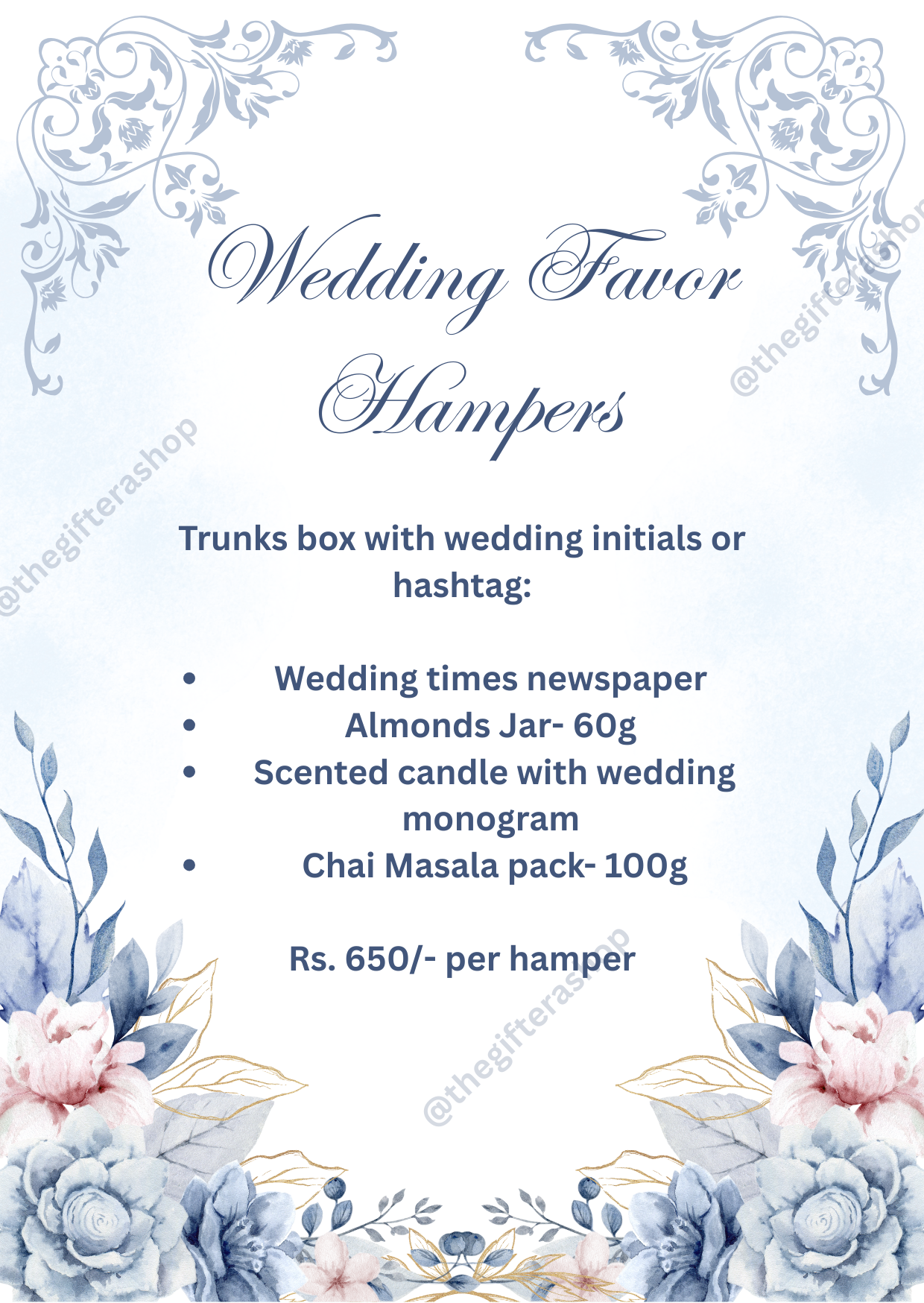 wedding return favors